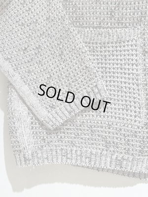 画像6: YOKE（ヨーク） Mesh Knitted Buttoned Cardigan（メッシュニット ボタンカーディガン） ホワイト