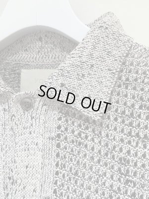画像4: YOKE（ヨーク） Mesh Knitted Buttoned Cardigan（メッシュニット ボタンカーディガン） ホワイト