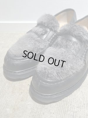 画像2: Paraboot（パラブーツ） Reims（ランス） ミンクファー ブラック