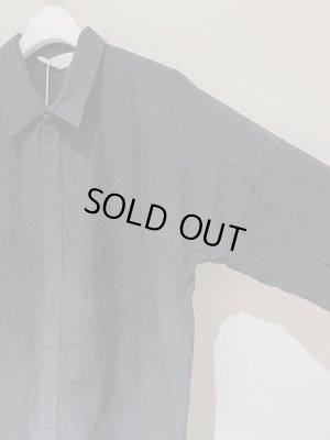 画像3: ANCELLM（アンセルム） Chambray Dress LS Shirt（シャンブレードレスロングスリーブシャツ） ブラック