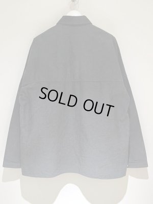 画像5: ANCELLM（アンセルム） Chambray Dress LS Shirt（シャンブレードレスロングスリーブシャツ） ブラック