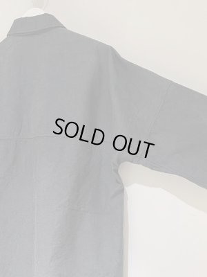 画像6: ANCELLM（アンセルム） Chambray Dress LS Shirt（シャンブレードレスロングスリーブシャツ） ブラック