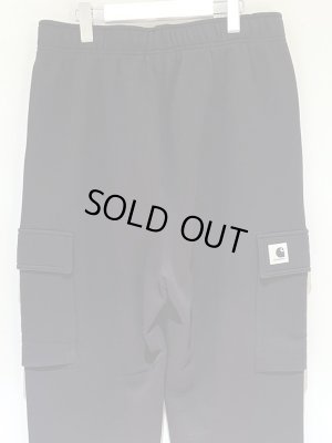 画像7: Carhartt WIP（カーハートWIP） 日本未発売 Sweat Cargo Pants（スウェットカーゴパンツ） ブラック