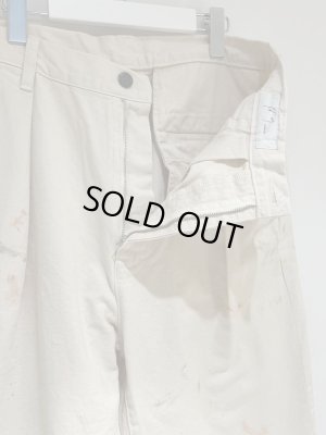 画像5: ANCELLM（アンセルム） Painted Chino Trousers（ペインテッド チノトラウザーズ） ベージュ