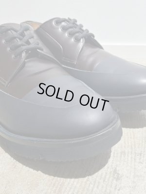 画像3: OAMC（オーエーエムシー） レザーシューズ バーガンディ×ネイビー