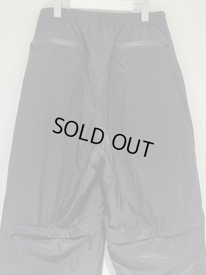 画像8: YOKE（ヨーク） Nylon Convertible Easy Pants（ナイロンコンバーチブルイージーパンツ） ブラック