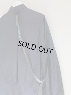 画像7: THE JEAN PIERRE（ジャンピエール） Signature Nylon Beta Shirt（シグネチャーナイロンベータシャツ） ブルーブラック