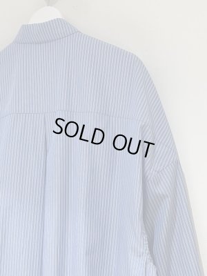 画像9: THE JEAN PIERRE（ジャンピエール） Signature 11XL shirt（シグネチャー11XLシャツ） ブルーストライプ