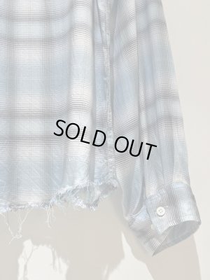 画像10: THE JEAN PIERRE（ジャンピエール） Super Fine Plaid Dove Shirt（スーパーファインプレイドダヴシャツ） スカイブルー