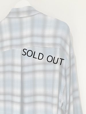 画像9: THE JEAN PIERRE（ジャンピエール） Super Fine Plaid Dove Shirt（スーパーファインプレイドダヴシャツ） スカイブルー