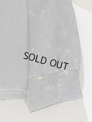 画像6: ANCELLM（アンセルム） Logo Painted LS T-shirt-EX（ロゴ ペインテッドロングスリーブTシャツ EX） ブラック margin別注