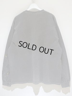 画像7: ANCELLM（アンセルム） Logo Painted LS T-shirt-EX（ロゴ ペインテッドロングスリーブTシャツ EX） ブラック margin別注