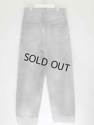 画像8: ANCELLM（アンセルム） Crash Selvedge Denim Straight 5P Pants（クラッシュセルビッジデニムストレート5Pパンツ） ブラック