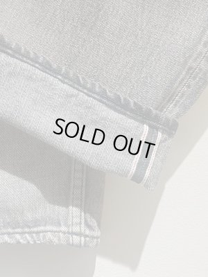 画像7: ANCELLM（アンセルム） Crash Selvedge Denim Straight 5P Pants（クラッシュセルビッジデニムストレート5Pパンツ） ブラック