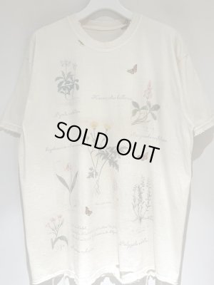 画像2: ANCELLM（アンセルム） Botanical T-shirt（ボタニカルTシャツ） ホワイト