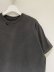 画像2: ANCELLM（アンセルム） Embroidery Dyed T-Shirt（エンブロイダリーダイドTシャツ） ブラック