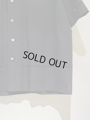 画像5: YOKE（ヨーク） Embroidery Open Collar Shirt（エンブロイダリー オープンカラーシャツ） ブラック