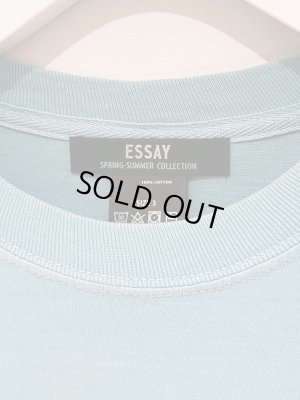 画像3: ESSAY（エッセイ） Mellow T-Shirt（メロウ Tシャツ） ミントブルー