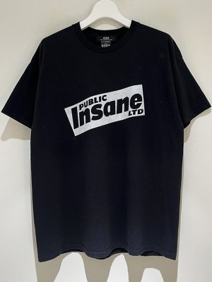 画像1: ESSAY（エッセイ） Insane T-Shirt（インセイン Tシャツ） ブラック