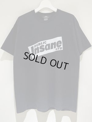 画像1: ESSAY（エッセイ） Insane T-Shirt（インセイン Tシャツ） ブラック