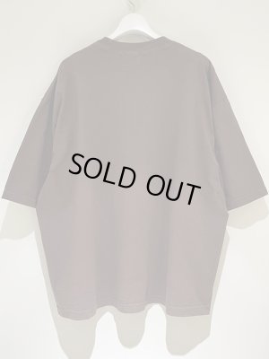 画像6: ESSAY（エッセイ） Drop Shoulder Nerd T-Shirt（ドロップショルダー ナード Tシャツ） ブラウン