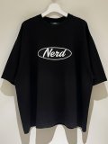 ESSAY（エッセイ） Drop Shoulder Nerd T-Shirt（ドロップショルダー ナード Tシャツ） ブラック