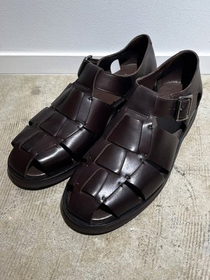 画像1: Paraboot（パラブーツ） JOSEPH（ジョゼフ）別注 Pacific（パシフィック） グルカサンダル ダークブラウン