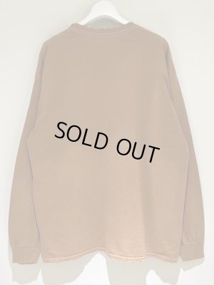 画像7: ANCELLM（アンセルム） Embroidery Dyed LS T-Shirt（エンブロイダリー ダイド ロングスリーブTシャツ） テラコッタ