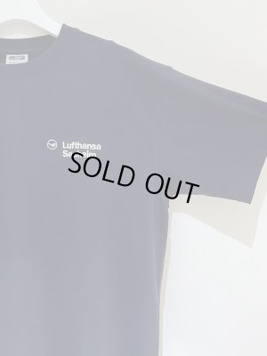 画像4: Lufthansa（ルフトハンザ） ロゴ刺繍Tシャツ ダークネイビー