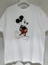 画像2: UNUSED × Disney（アンユーズド×ディズニー） ミッキーマウス染み込みプリントTシャツ ホワイト