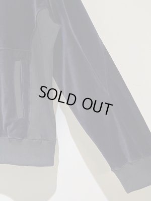 画像7: ANCELLM（アンセルム） Velour Switching Jacket（ベロアスイッチングジャケット） ネイビー