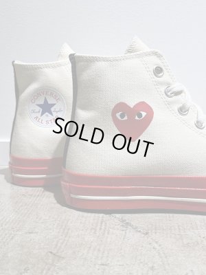 画像4: PLAY COMME des GARCONS × CONVERSE（プレイ コムデギャルソン×コンバース） CT70（チャックテイラー70） Hi ナチュラル