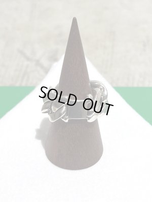 画像2: BOTTEGA VENETA（ボッテガヴェネタ） シルバー925 チェーンリング