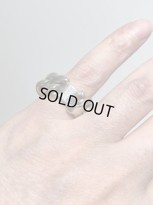 画像7: BOTTEGA VENETA（ボッテガヴェネタ） シルバー925 チェーンリング