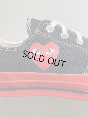 画像4: PLAY COMME des GARCONS × CONVERSE（プレイ コムデギャルソン×コンバース） CT70（チャックテイラー70） Low ブラック