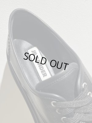 画像7: JIL SANDER（ジルサンダー） 5ホールレースアップ レザーシューズ ブラック