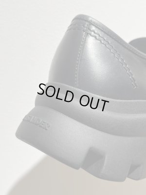 画像9: JIL SANDER（ジルサンダー） 5ホールレースアップ レザーシューズ ブラック