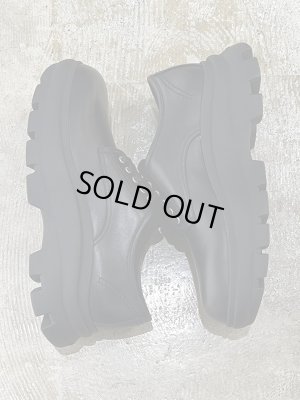 画像6: JIL SANDER（ジルサンダー） 5ホールレースアップ レザーシューズ ブラック
