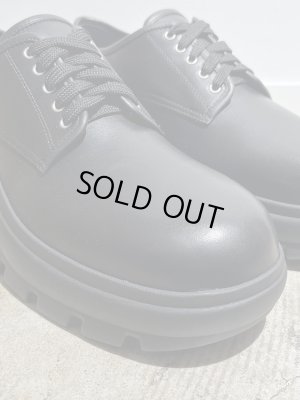 画像3: JIL SANDER（ジルサンダー） 5ホールレースアップ レザーシューズ ブラック