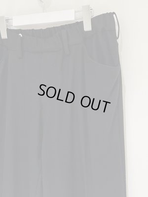 画像3: ANCELLM（アンセルム） Wool Easy Slacks（ウールイージースラックス） ブラック
