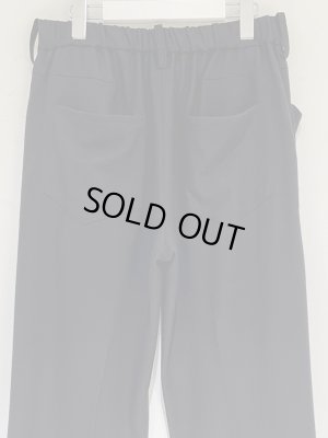 画像8: ANCELLM（アンセルム） Wool Easy Slacks（ウールイージースラックス） ブラック