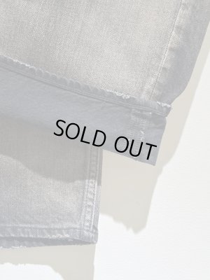 画像6: ANCELLM（アンセルム） Aging Wide Denim 5P Pants（エイジングワイドデニム 5Pパンツ） ブラック