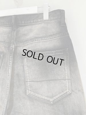 画像10: ANCELLM（アンセルム） Aging Wide Denim 5P Pants（エイジングワイドデニム 5Pパンツ） ブラック