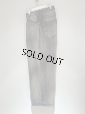 画像7: ANCELLM（アンセルム） Aging Wide Denim 5P Pants（エイジングワイドデニム 5Pパンツ） ブラック