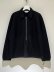 画像1: ANCELLM（アンセルム） Wool Pull Over Shirt（ウールプルオーバーシャツ） ブラック (1)