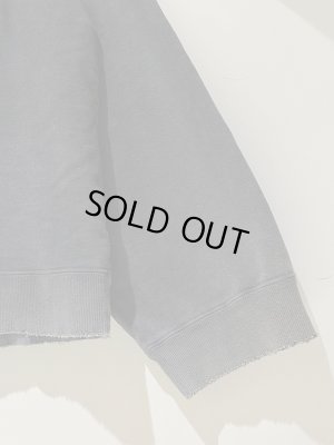 画像6: ANCELLM（アンセルム） Embroidery Uneven Over Sweat Shirt（エンブロイダリー アンイーブン オーバースウェットシャツ） ブラック