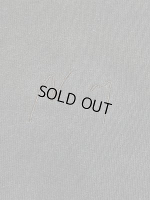 画像4: ANCELLM（アンセルム） Embroidery Uneven Over Sweat Shirt（エンブロイダリー アンイーブン オーバースウェットシャツ） ブラック