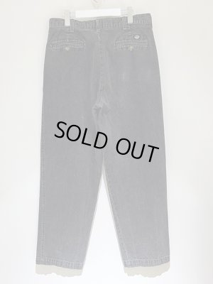 画像10: 90s Levis DOCKERS（リーバイス ドッカーズ） ツータック ブラックデニムトラウザーズ