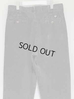 画像11: 90s Levis DOCKERS（リーバイス ドッカーズ） ツータック ブラックデニムトラウザーズ