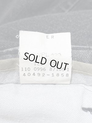 画像6: 90s Levis DOCKERS（リーバイス ドッカーズ） ツータック ブラックデニムトラウザーズ